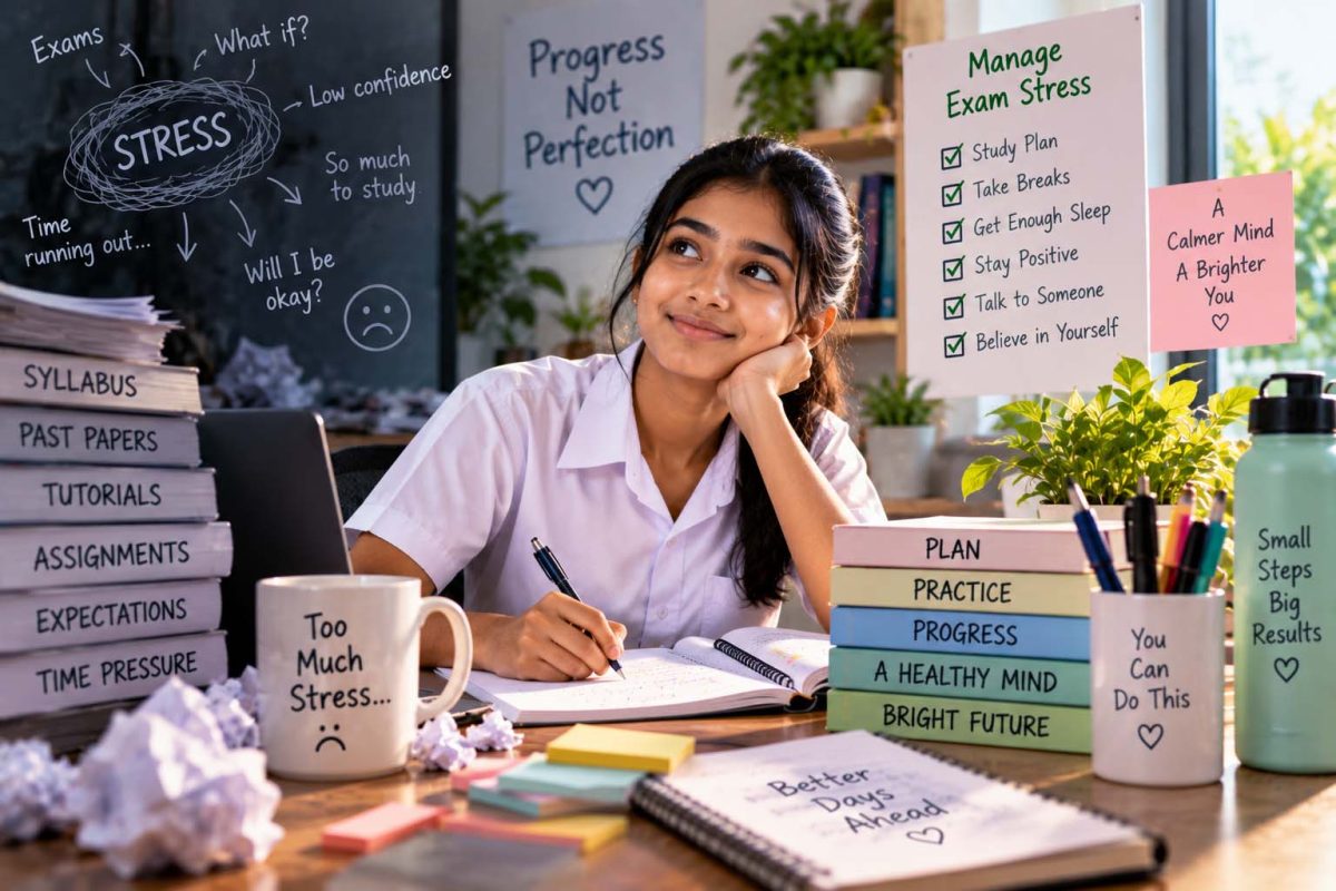 Exam Stress කළමනාකරණය | O/L & A/L Students සඳහා Stress Management Tips